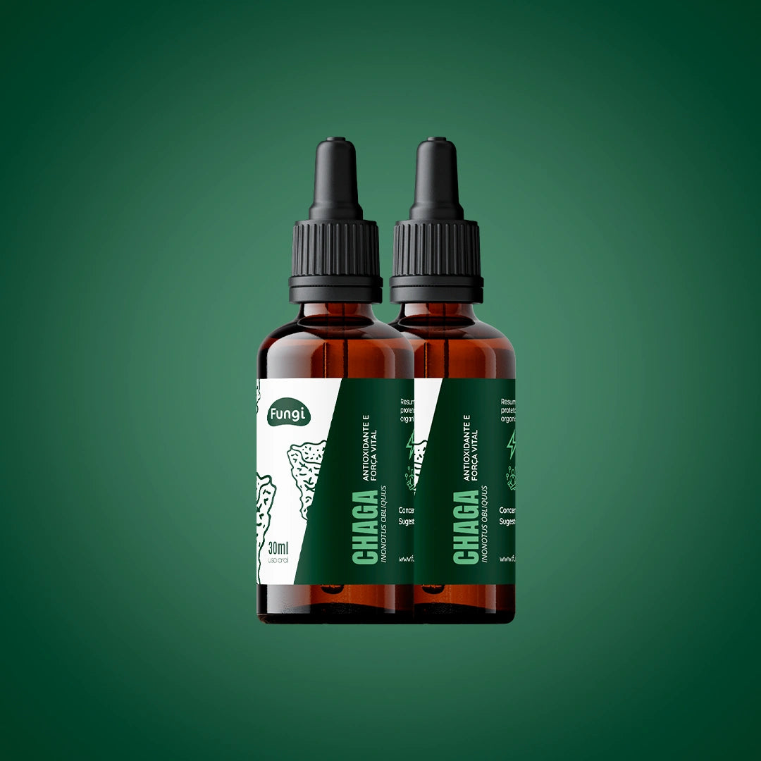 Chaga – Antioxidante e Força Vital em Gotas