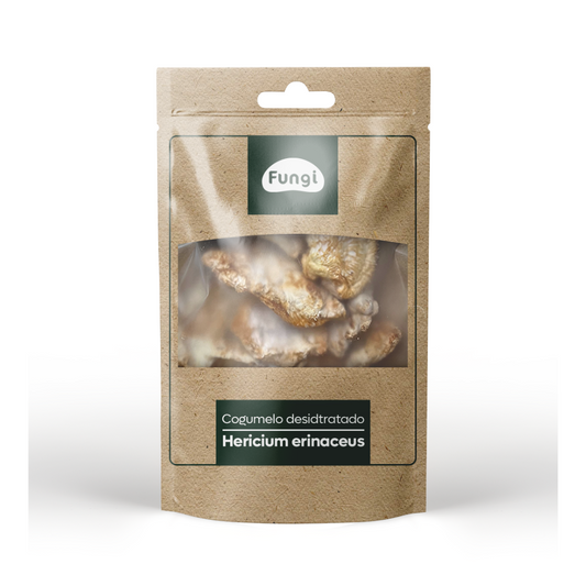 Cogumelo Juba de leao desidratado hericium erinaceus