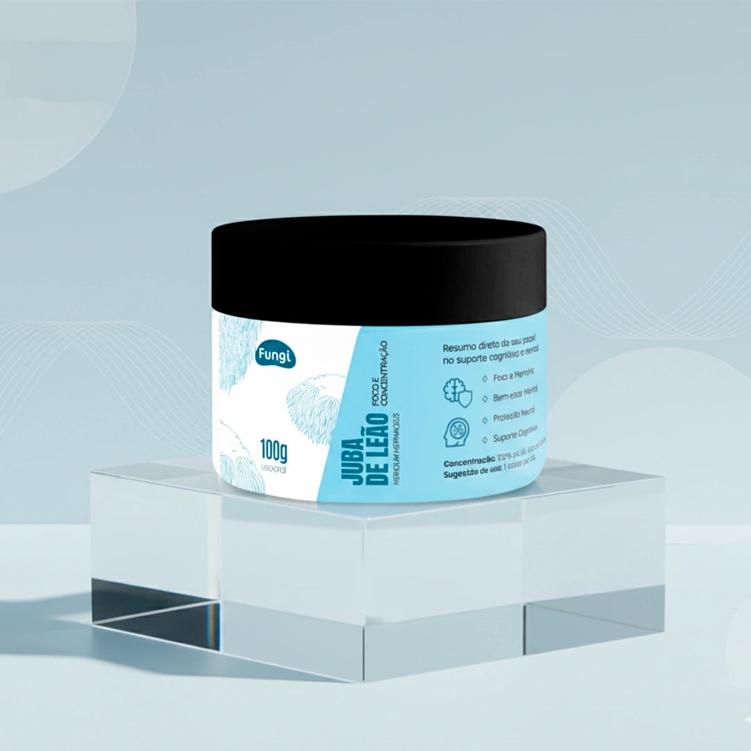 Juba de Leão em Pó – Foco e Concentração