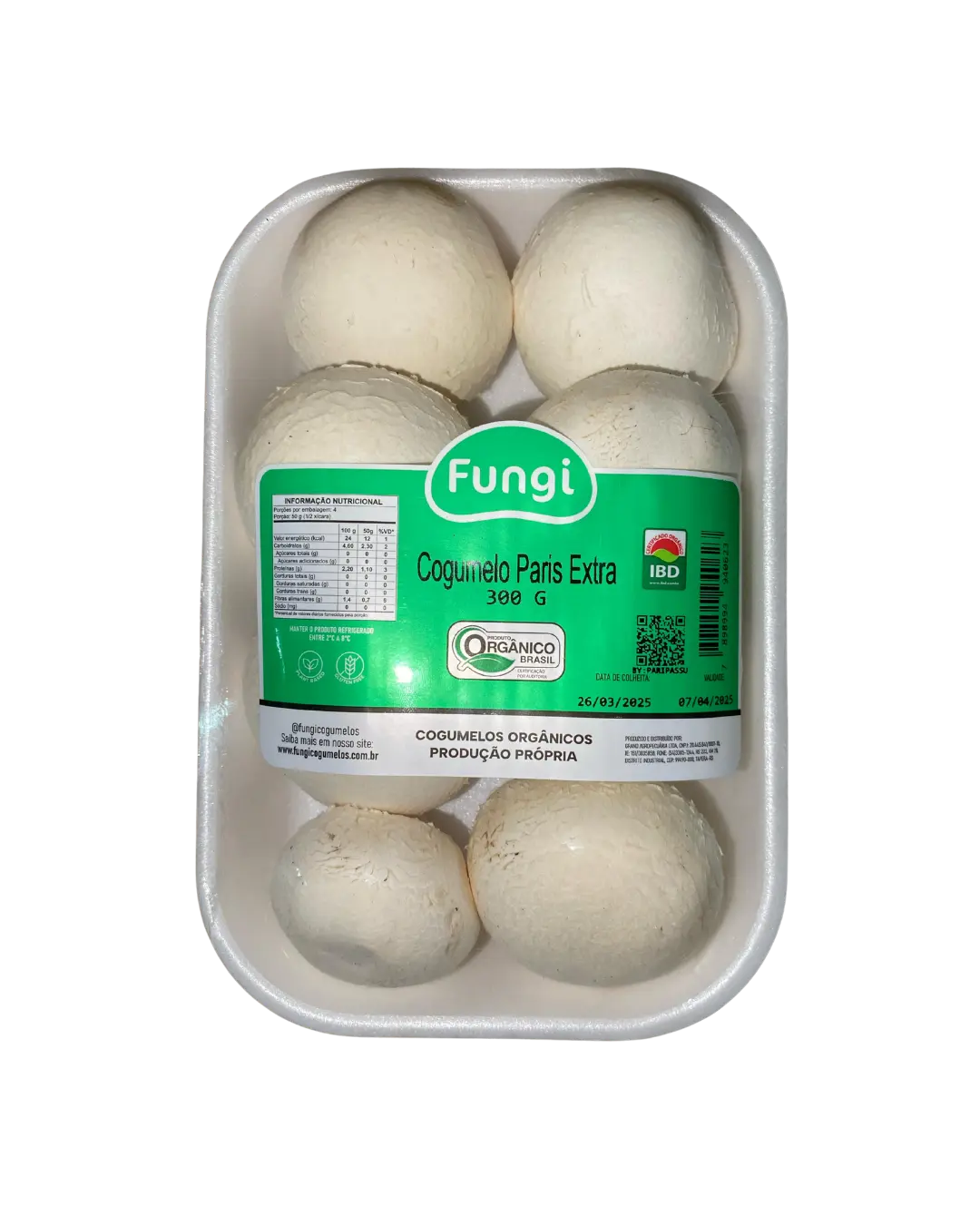 Cogumelo Paris Extra In Natura Fungi