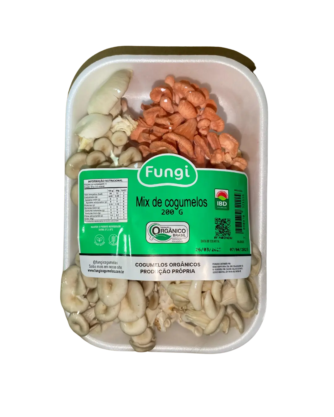 Mix de Cogumelos In Natura Fungi