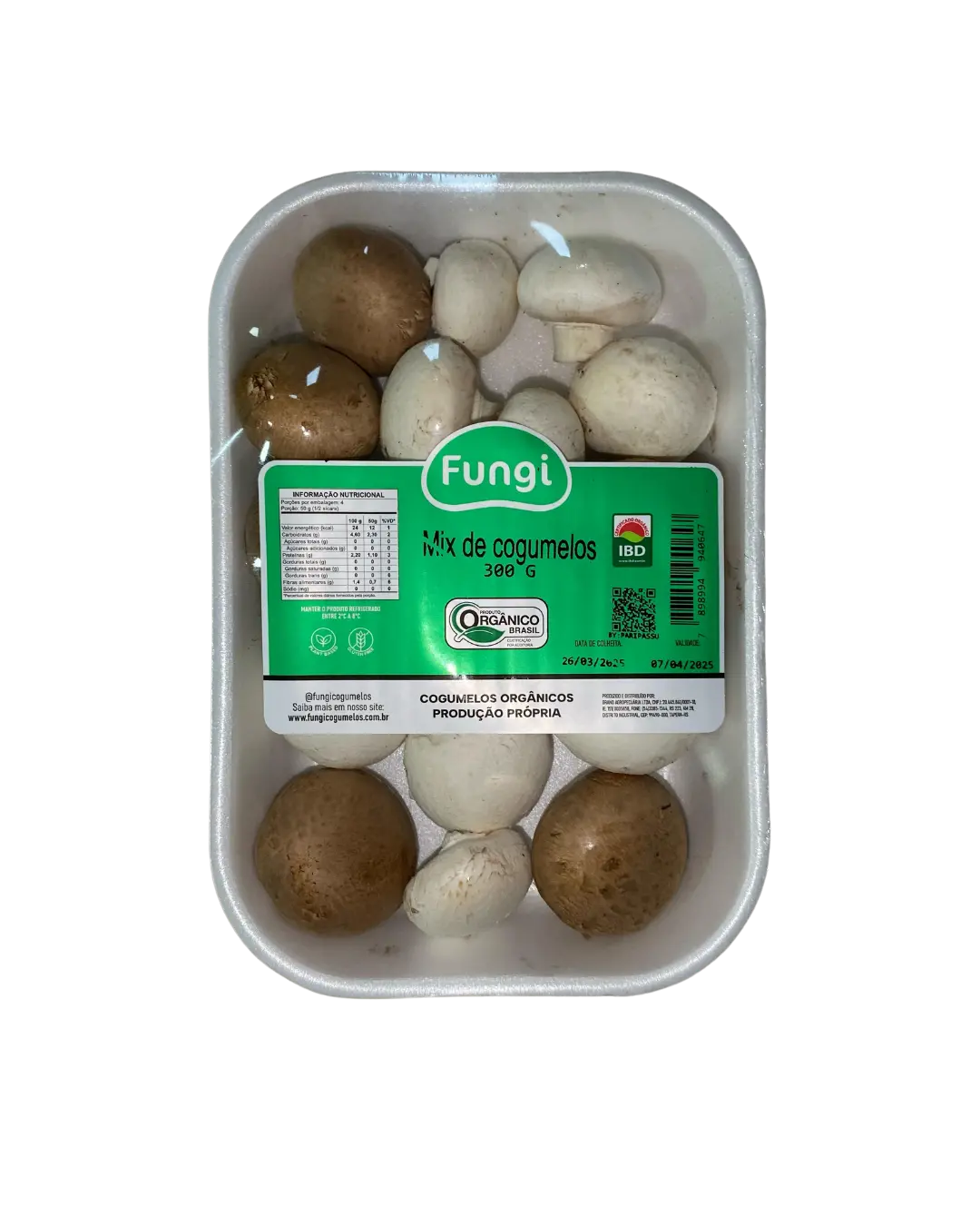 Mix de Cogumelos In Natura Fungi