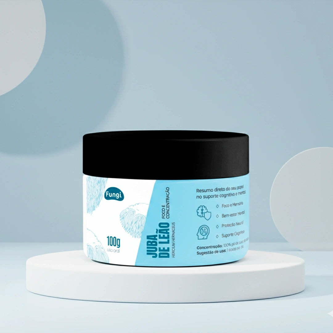 Juba de Leão em Pó – Foco e Concentração
