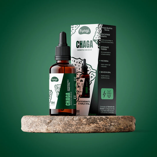 Chaga – Antioxidante e Força Vital em Gotas