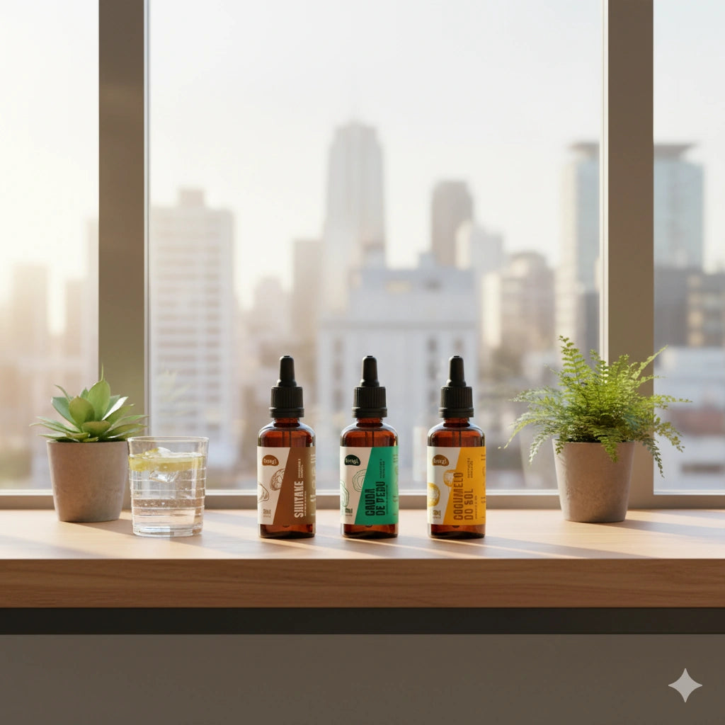 Trio Imunidade 360° - Proteção, vitalidade e equilíbrio em uma rotina prática