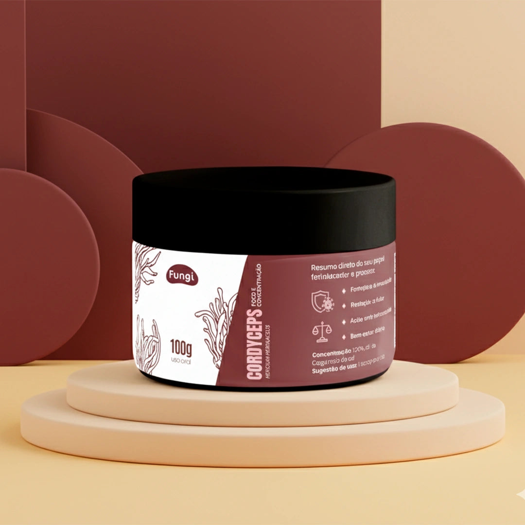 Cordyceps em Pó – Energia e Performance Natural