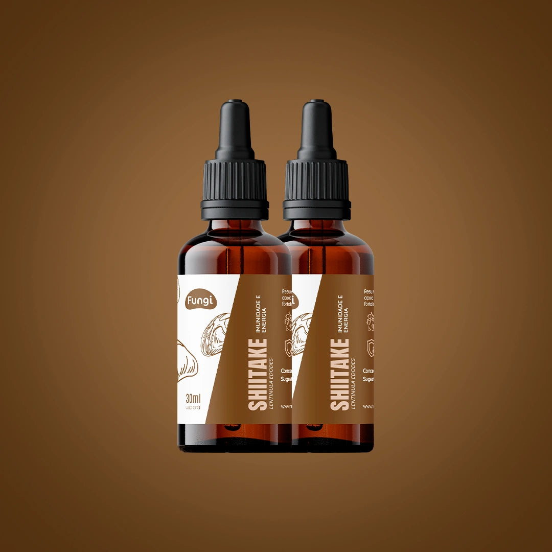 Shiitake – Imunidade e Energia em Gotas