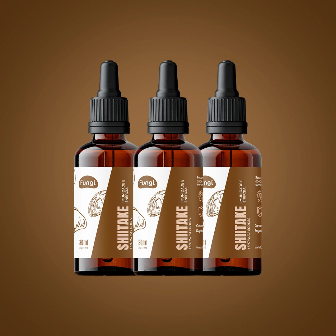 Shiitake – Imunidade e Energia em Gotas