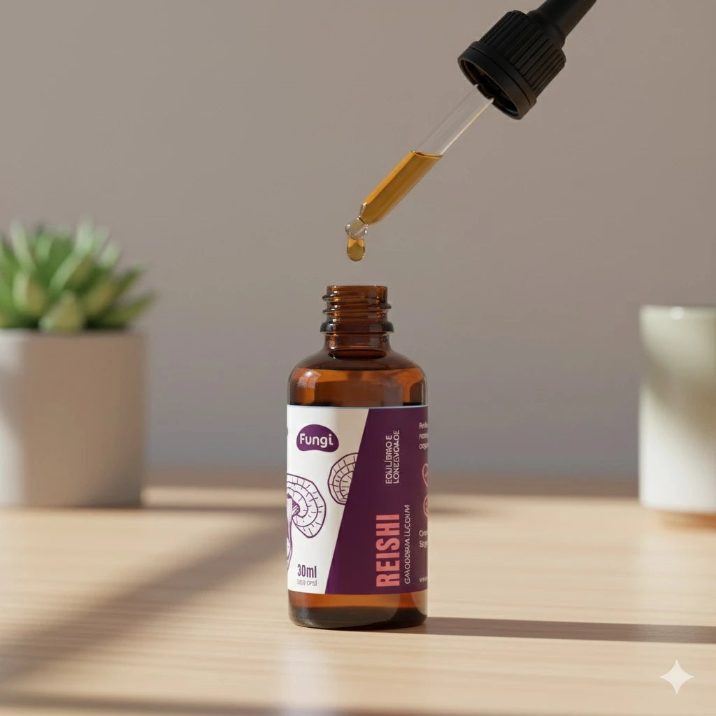 Reishi – Equilíbrio e Longevidade em Gotas
