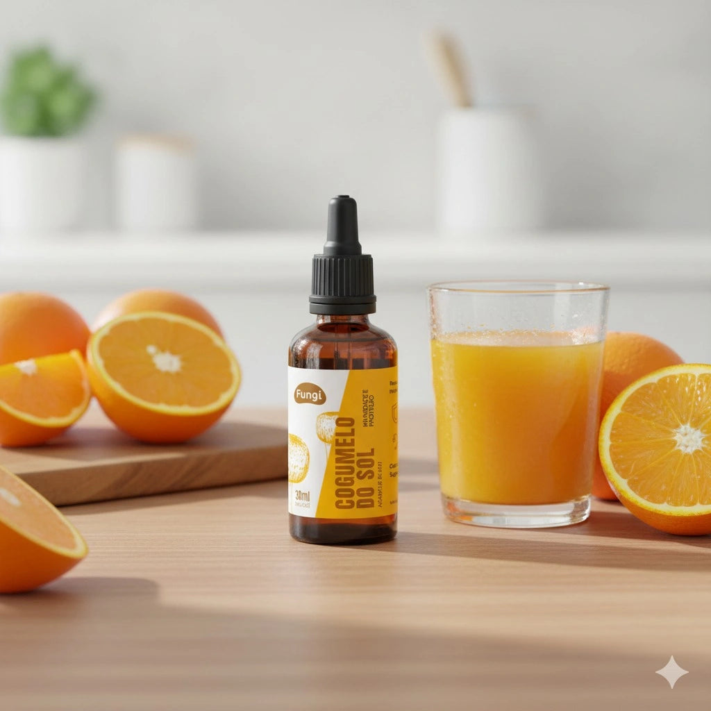 Cogumelo do Sol – Imunidade e Proteção em Gotas