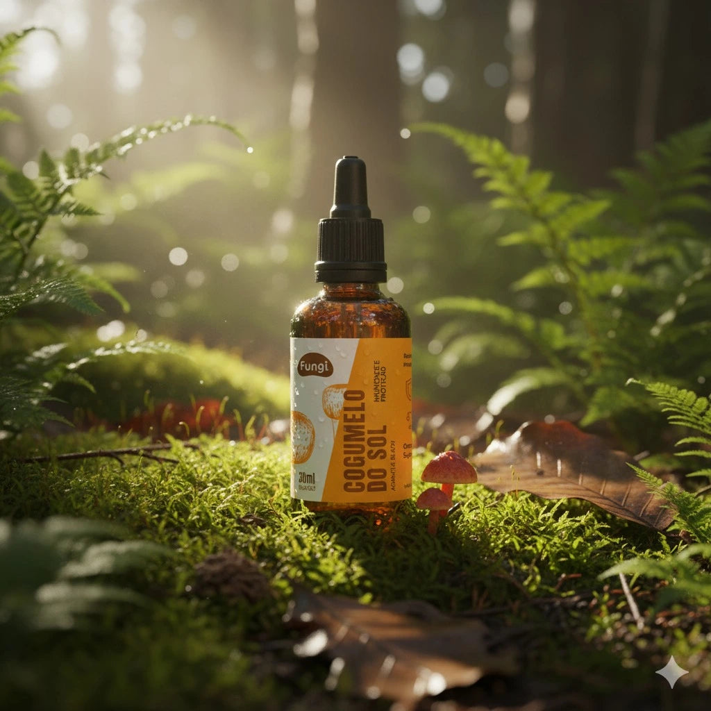 Cogumelo do Sol – Imunidade e Proteção em Gotas