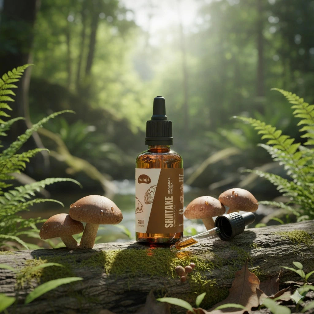 Shiitake – Imunidade e Energia em Gotas