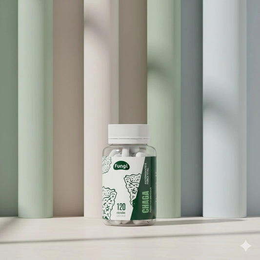 Chaga em Cápsulas – Antioxidante e Força Vital